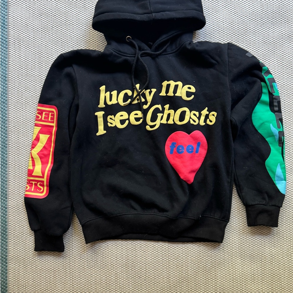 Black Graphic Hoodie